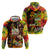 The Legend of Reggae Zip Hoodie Bob One Love Colorful Art