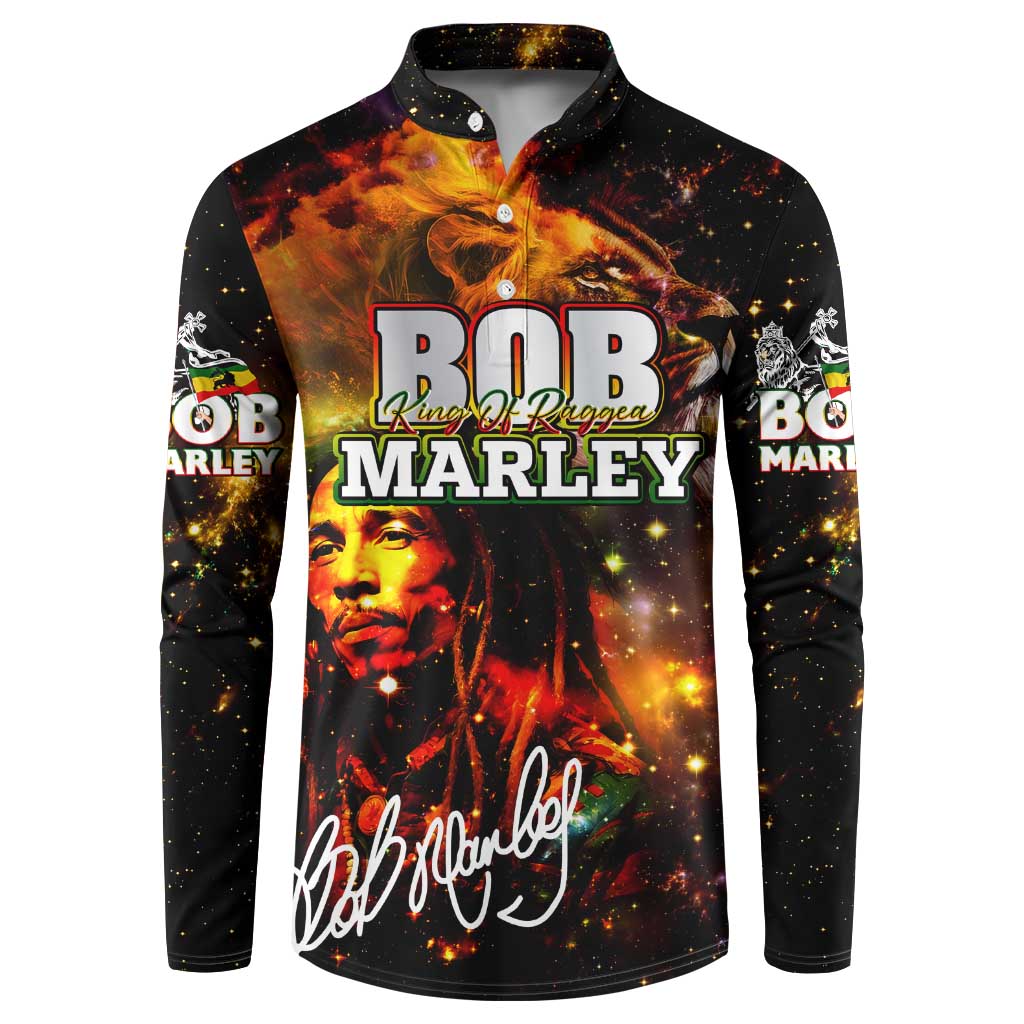 Bob King Of Reggae Button Sweatshirt Rastafari Lion - You Never Know How Strong You Are