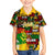 Black History Month Kid Hawaiian Shirt Strength Love and Justice Typography