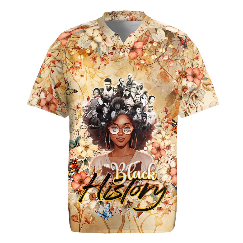 Black History My Roots Rugby Jersey Civil Rights Leaders African Women