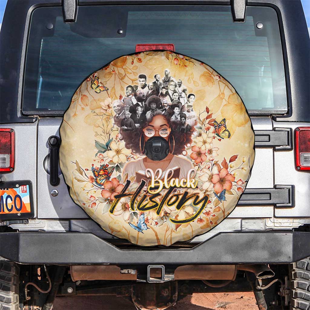 Black History My Roots Spare Tire Cover Civil Rights Leaders African Women