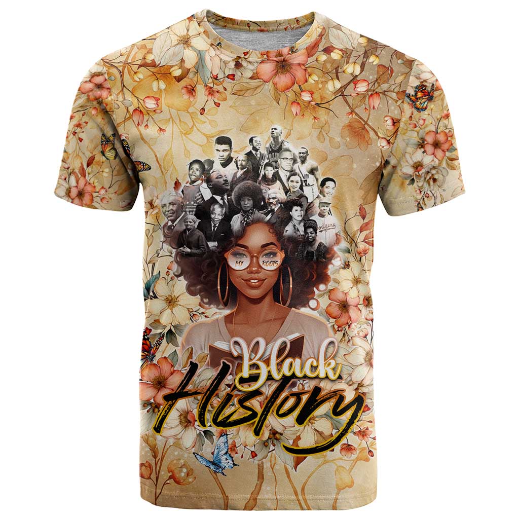 Black History My Roots T Shirt Civil Rights Leaders African Women