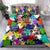 Black History Month Bedding Set African American Paint Splashes