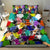 Black History Month Bedding Set African American Paint Splashes