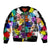 Black History Month Bomber Jacket African American Paint Splashes