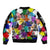 Black History Month Bomber Jacket African American Paint Splashes