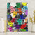 Black History Month Canvas Wall Art African American Paint Splashes