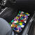 Black History Month Car Mats African American Paint Splashes