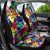 Black History Month Car Seat Cover African American Paint Splashes