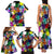 Black History Month Family Matching Tank Maxi Dress and Hawaiian Shirt African American Paint Splashes