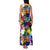 Black History Month Family Matching Tank Maxi Dress and Hawaiian Shirt African American Paint Splashes