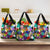 Black History Month Grocery Bag African American Paint Splashes