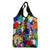 Black History Month Grocery Bag African American Paint Splashes