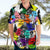 Black History Month Hawaiian Shirt African American Paint Splashes