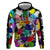 Black History Month Hoodie African American Paint Splashes