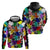 Black History Month Hoodie African American Paint Splashes