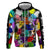 Black History Month Hoodie African American Paint Splashes