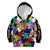 Black History Month Kid Hoodie African American Paint Splashes