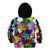 Black History Month Kid Hoodie African American Paint Splashes