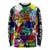 Black History Month Long Sleeve Shirt African American Paint Splashes