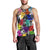 Black History Month Men Tank Top African American Paint Splashes