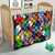 Black History Month Quilt African American Paint Splashes