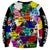 Black History Month Sweatshirt African American Paint Splashes