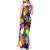 Black History Month Tank Maxi Dress African American Paint Splashes