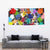 Black History Month Tapestry African American Paint Splashes