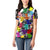 Black History Month Women Polo Shirt African American Paint Splashes