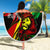 Jamaica Lion Beach Blanket Coat Of Arms Rastafarianism