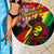 Jamaica Lion Beach Blanket Coat Of Arms Rastafarianism