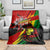 Jamaica Lion Blanket Coat Of Arms Rastafarianism