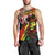 Jamaica Lion Men Tank Top Coat Of Arms Rastafarianism