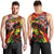 Jamaica Lion Men Tank Top Coat Of Arms Rastafarianism