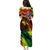 Jamaica Lion Puletasi Coat Of Arms Rastafarianism