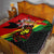 Jamaica Lion Quilt Coat Of Arms Rastafarianism