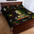 King Of Reggae Quilt Bed Set Legend Bob Peace and Love