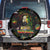 King Of Reggae Spare Tire Cover Legend Bob Peace and Love