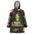 King Of Reggae Wearable Blanket Hoodie Legend Bob Peace and Love