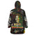 King Of Reggae Wearable Blanket Hoodie Legend Bob Peace and Love