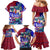 Manu Samoa Rugby 2023 Family Matching Mermaid Dress and Hawaiian Shirt Humpback Whale Hexagon Tribal Tropical Style - Wonder Print Shop