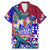 Manu Samoa Rugby 2023 Family Matching Mermaid Dress and Hawaiian Shirt Humpback Whale Hexagon Tribal Tropical Style - Wonder Print Shop