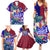 Manu Samoa Rugby 2023 Family Matching Summer Maxi Dress and Hawaiian Shirt Humpback Whale Hexagon Tribal Tropical Style - Wonder Print Shop