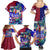 Manu Samoa Rugby 2023 Family Matching Summer Maxi Dress and Hawaiian Shirt Humpback Whale Hexagon Tribal Tropical Style - Wonder Print Shop