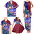 Manu Samoa Rugby 2023 Family Matching Tank Maxi Dress and Hawaiian Shirt Humpback Whale Hexagon Tribal Tropical Style - Wonder Print Shop