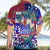 Manu Samoa Rugby 2023 Hawaiian Shirt Humpback Whale Hexagon Tribal Tropical Style - Wonder Print Shop