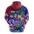 Manu Samoa Rugby 2023 Hoodie Humpback Whale Hexagon Tribal Tropical Style - Wonder Print Shop