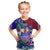 Manu Samoa Rugby 2023 Kid T Shirt Humpback Whale Hexagon Tribal Tropical Style - Wonder Print Shop