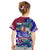 Manu Samoa Rugby 2023 Kid T Shirt Humpback Whale Hexagon Tribal Tropical Style - Wonder Print Shop